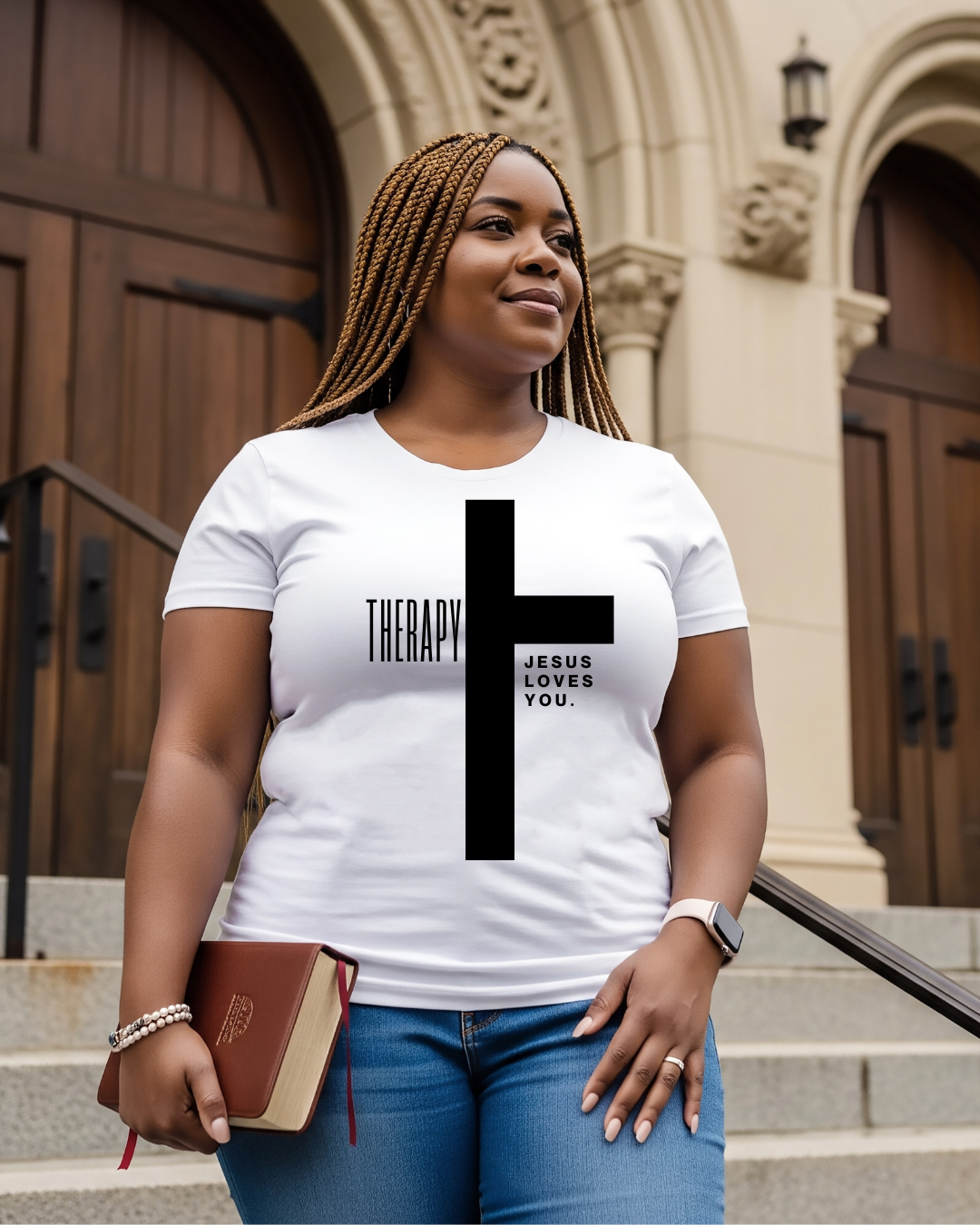 Therapy - Jesus Loves You T-shirt